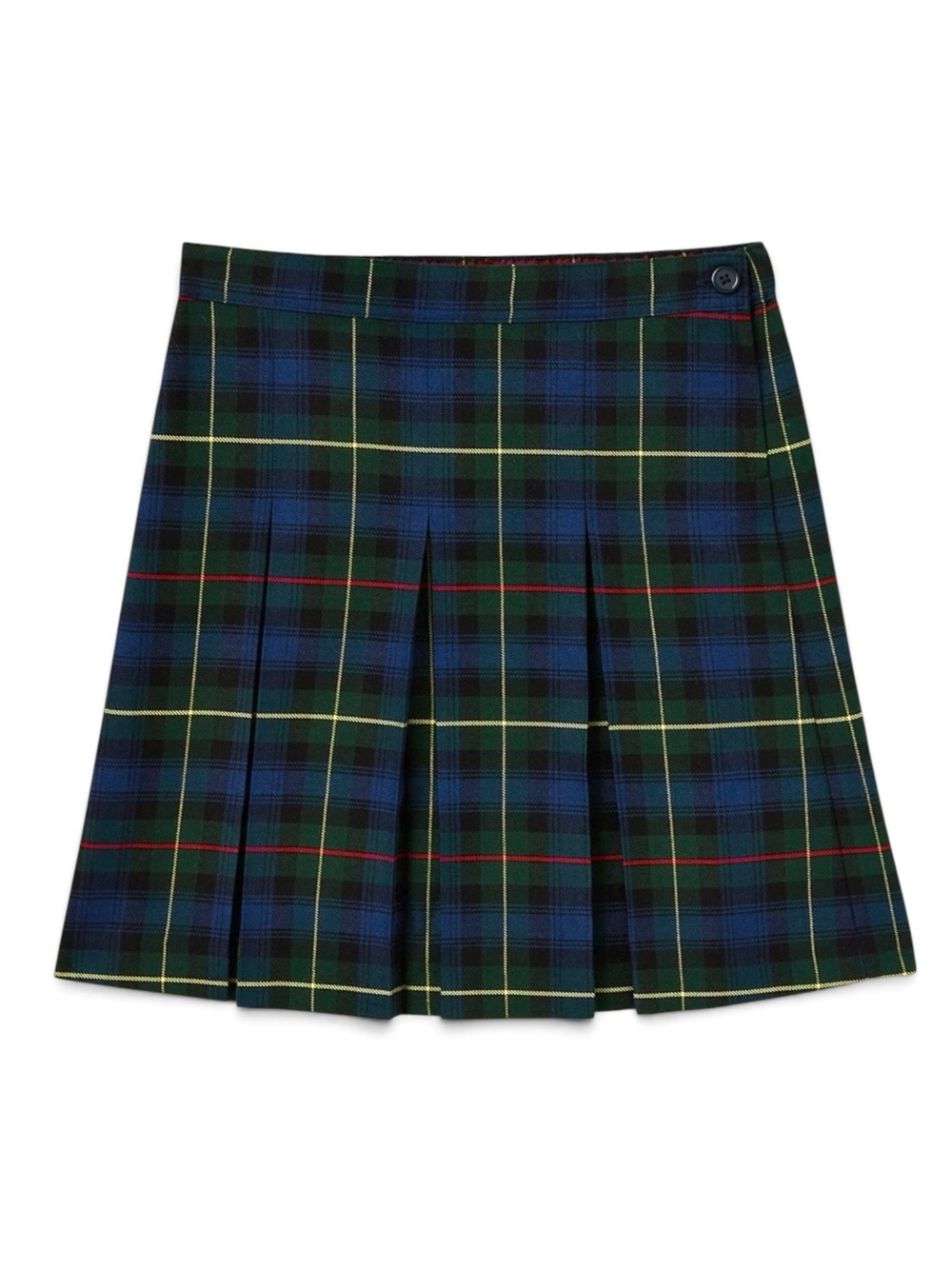 NWT Wonder Nation Girls School Uniform Plaid Parochial Skirt Size 7
